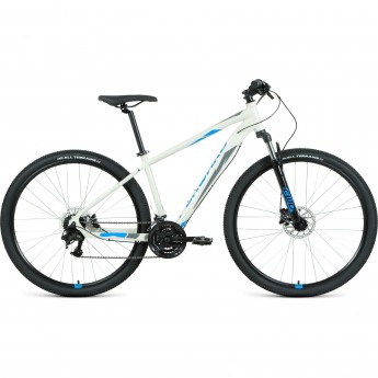 Велосипед FORWARD APACHE 29 3.2 disc, рама 17", 2020-2021, серый/синий Велосипед FORWARD APACHE 29 3.2 disc, рама 17", 2020-2021, серый/синий