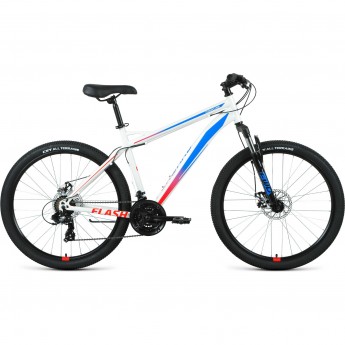 Велосипед FORWARD FLASH 26 2.2 S disc (2021) белый/голубой с рамой 19" Велосипед FORWARD FLASH 26 2.2 S disc (2021) белый/голубой с рамой 19"