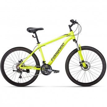 Велосипед FORWARD HARDI 26 2.0 disc (2021) ярко-желтый/черный с рамой 17" Велосипед FORWARD HARDI 26 2.0 disc (2021) ярко-желтый/черный с рамой 17"