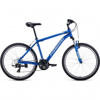 Велосипед FORWARD HARDI 27,5 X D, рама 18", 2022, синий/бежевый Велосипед FORWARD HARDI 27,5 X D, рама 18", 2022, синий/бежевый