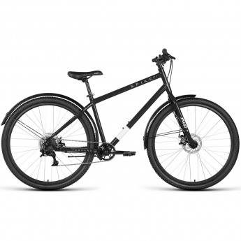 Велосипед FORWARD SPIKE 29 D 29", рама 18", черный/серебристый, 2023 Велосипед FORWARD SPIKE 29 D 29", рама 18", черный/серебристый, 2023