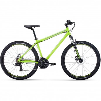 Велосипед FORWARD SPORTING 27,5 2.0 disc (2020) светло-зеленый/серый с рамой 17" Велосипед FORWARD SPORTING 27,5 2.0 disc (2020) светло-зеленый/серый с рамой 17"