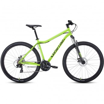 Велосипед FORWARD SPORTING 29 2.0 D (2023) ярко-зеленый/черный с рамой 19" Велосипед FORWARD SPORTING 29 2.0 D (2023) ярко-зеленый/черный с рамой 19"