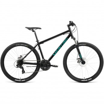Велосипед FORWARD SPORTING 29 2.0 D (29" 8 ск. рост. 17") 2023, черный/бирюзовый Велосипед FORWARD SPORTING 29 2.0 D (29" 8 ск. рост. 17") 2023, черный/бирюзовый